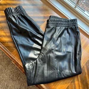 Calia Faux Leather jogger